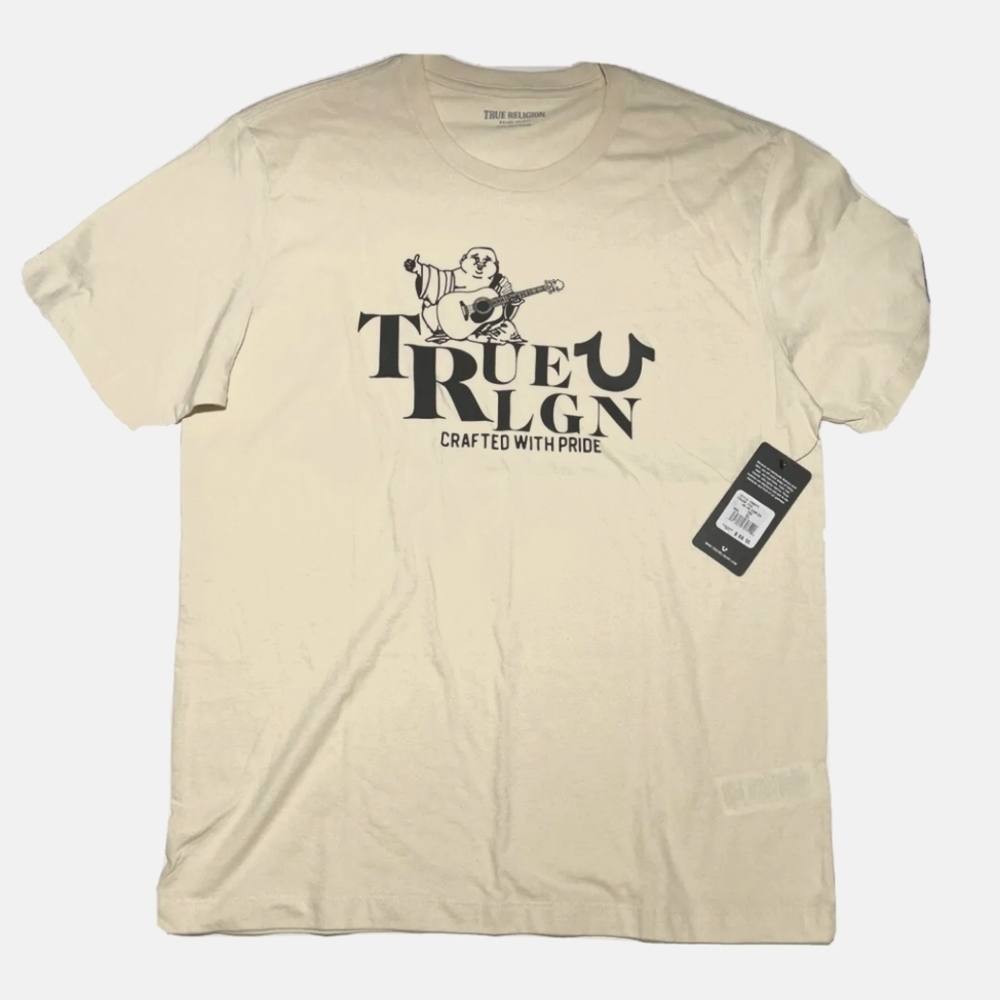Brand New True Religion Budda in Fog Tee Size Medium